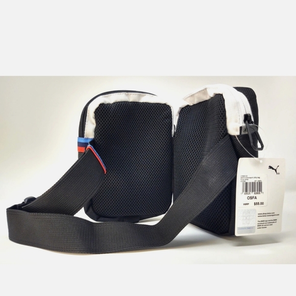 NWT Men's Puma x BMW Motorsport Double Portable Waist Bag - Picture 12 of 16